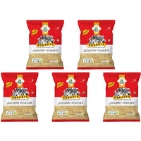 Pack of 5 - 24 Mantra Organic Jaggery Powder - 2 Lb (907 Gm)