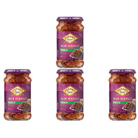 Pack of 4 - Patak's Mango Pickle Hot - 10 Oz (283 Gm)