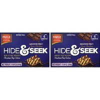 Pack of 2 - Parle Hide & Seek Chocolate Chip Cookies 4 Pack - 330 Gm (11.64 Oz)