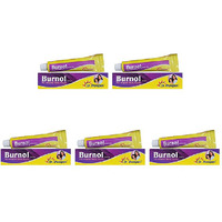 Pack of 5 - Dr. Morepen Burnol Burns Cream - 25 Gm (0.88 Gm)