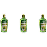 Pack of 3 - Vatika Dabur Naturals Cactus Oil - 300 Ml (10.14 Fl Oz)