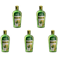 Pack of 5 - Vatika Dabur Naturals Cactus Oil - 300 Ml (10.14 Fl Oz)