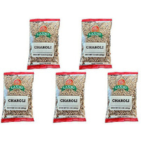 Pack of 5 - Laxmi Charoli Nuts - 3.5 Oz (100 Gm)