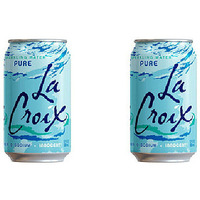 Pack of 2 - La Croix Pure Sparkling Water - 12 Fl Oz (355 Ml)