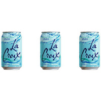 Pack of 3 - La Croix Pure Sparkling Water - 12 Fl Oz (355 Ml)