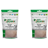 Pack of 2 - Just Organik Organic Sugar - 2 Lb (908 Gm)