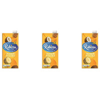 Pack of 3 - Rubicon Pineapple & Coconut Juice Drink - 33.8 Fl Oz