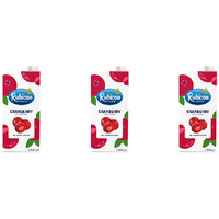 Pack of 3 - Rubicon Cranberry Juice - 1 L (33.8 Fl Oz)