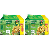 Pack of 2 - Knorr Chicken Instant Noodles Family Pack - 244 Gm (8.6 Oz)