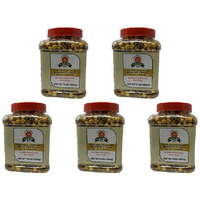 Pack of 5 - Laxmi Mahabaleshwari Roasted Chana Salted Turmeric With Husk - 400 Gm (14 Oz)