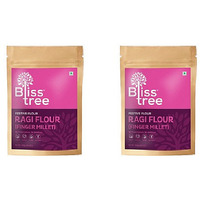 Pack of 2 - Bliss Tree Ragi Flour - 2 Lb  (907 Gm)