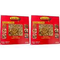 Pack of 2 - Bansi Peanut Chikki - 14.1 Oz (400 Gm)