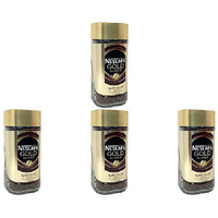 Pack of 4 - Nescafe Gold Blend Rich & Smooth Coffee - 200 Gm (6 Oz)