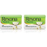 Pack of 2 - Rexona Soap With Coconut & Olive Oils - 145 Gm (5.07 Oz)