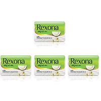 Pack of 4 - Rexona Soap With Coconut & Olive Oils - 145 Gm (5.07 Oz)