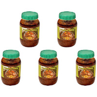 Pack of 5 - Grand Sweets & Snacks Pavakkai Thokku (Bitter Melon Pickle) - 400 Gm (14 Oz)