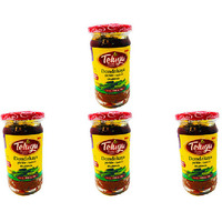 Pack of 4 - Telugu Dondakaya Tindora Pickle - 300 Gm (10.58 Oz)