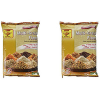 Pack of 2 - Deep Multi Grain Flour - 4 Lb (1.8 Kg)