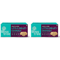 Pack of 2 - Bliss Tree Little Millet Cookies - 75 Gm (2.64 Oz)