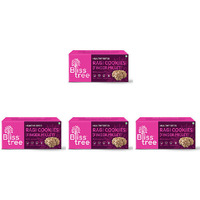 Pack of 4 - Bliss Tree Finger Millet Ragi Cookies - 75 Gm  (2.64 Oz)
