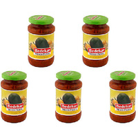 Pack of 5 - Bedekar Gujarati Mixed Pickle - 400 Gm (14 Oz)