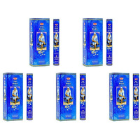 Pack of 5 - Hem Sai Baba Agarbatti Incense Sticks - 120 Pc