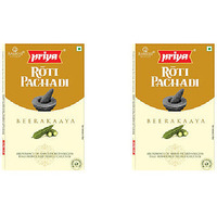 Pack of 2 - Priya Roti Pachadi Ridge Gourd Chutney - 100 Gm (3.5 Oz)