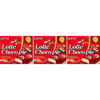 Pack of 3 - Lotte Choco Pie - 336 Gm (11.5oz)