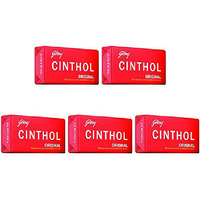 Pack of 5 - Godrej Cinthol Original Soap - 100 Gm (3.5 Oz)
