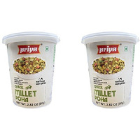 Pack of 2 - Priya Quick Millet Poha Cup - 80 Gm (2.82 Oz)