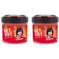 Pack of 2 - Set Wet Styling Gel Shine Everyday - 250 Gm (8.7 Oz)