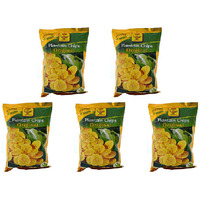 Pack of 5 - Deep Round Plantain Chips - 340 Gm (12 Oz)
