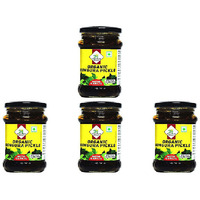 Pack of 4 - 24 Mantra Organic Gongura Pickle With Garlic