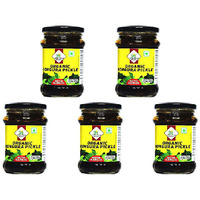 Pack of 5 - 24 Mantra Organic Gongura Pickle With Garlic