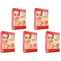 Pack of 5 - Ayur Herbals Rose Face Pack - 100 Gm (3.5 Oz)