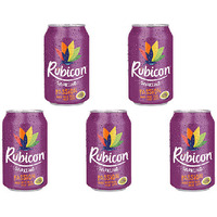 Pack of 5 - Rubicon Sparkling Passion Fruit Drink - 355 Ml (12 Oz)