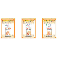 Pack of 3 - Ayur Herbals Papaya Face Pack - 100 Gm (3.5 Oz)