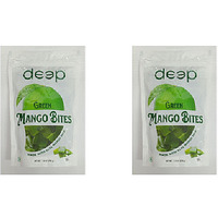 Pack of 2 - Deep Green Mango Bites - 220 Gm (7.7 Oz)