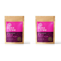 Pack of 2 - Bliss Tree Ragi Finger Millet - 2 Lb (907 Gm)