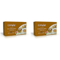 Pack of 2 - Girnar Instant Ginger Chai Milk Tea Sweetened 10 Sachets - 7.7 Oz (220 Gm)