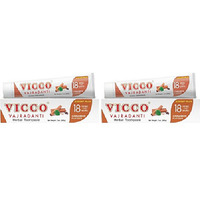 Pack of 2 - Vicco Vajradanti Cinnamon Flavour Herbal Toothpaste - 7 Oz (200 Gm)