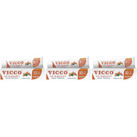 Pack of 3 - Vicco Vajradanti Cinnamon Flavour Herbal Toothpaste - 7 Oz (200 Gm)