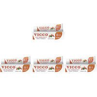 Pack of 4 - Vicco Vajradanti Cinnamon Flavour Herbal Toothpaste - 7 Oz (200 Gm)