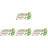Pack of 4 - Vicco Vajradanti Fennel Flavour Herbal Toothpaste - 7 Oz (200 Gm)