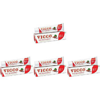 Pack of 4 - Vicco Vajradanti Herbal Toothpaste - 7 Oz (200 Gm)