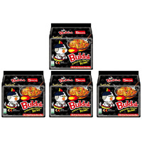 Pack of 4 - Samyang Buldak Spicy Chicken Ramen 5 Pack Bag - 700 Gm (24.7 Oz)