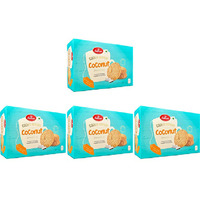 Pack of 4 - Haldiram's Homestyle Coconut Cookies - 360 Gm (12.69 Oz)