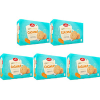 Pack of 5 - Haldiram's Homestyle Coconut Cookies - 360 Gm (12.69 Oz)