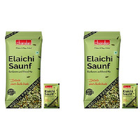 Pack of 2 - Chandan Mouth Freshener Elaichi Saunf 50 Sachet - 110 Gm (3.88 Oz)