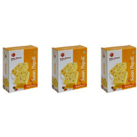 Pack of 3 - Kaka Halwai Soan Papdi Mango Flavour - 250 Gm (8.8 Oz)